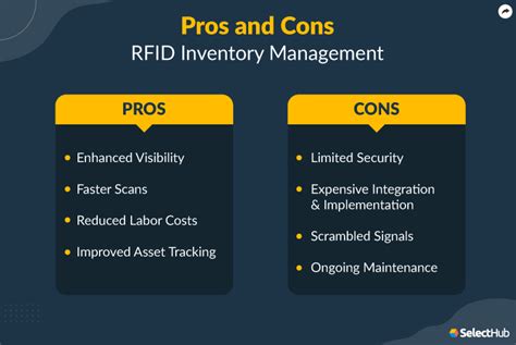 pros and cons of rfid system|rfid advantages and disadvantages.